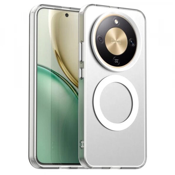 Husa MagSafe pentru Honor Magic8 Lite, Techsuit, CandyCase, Alba