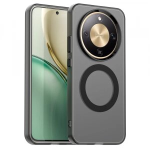 Husa MagSafe pentru Honor Magic8 Lite, Techsuit, CandyCase, Neagra