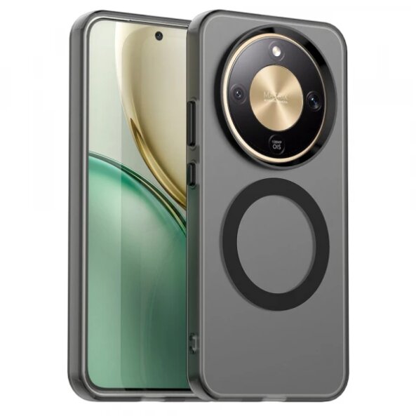 Husa MagSafe pentru Honor Magic8 Lite, Techsuit, CandyCase, Neagra