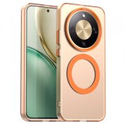 Husa MagSafe pentru Honor Magic8 Lite, Techsuit, CandyCase, Portocalie