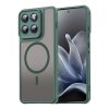 Husa MagSafe pentru Motorola Edge 70, Techsuit, HaloFrost II, Verde