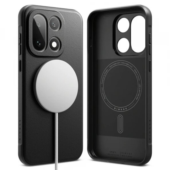 Husa MagSafe pentru OnePlus 15, Ringke, Onyx, Neagra
