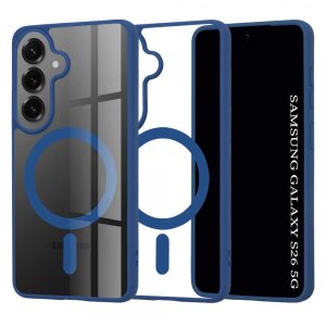 Husa MagSafe pentru Samsung Galaxy S26, Techsuit, Pro, Albastra