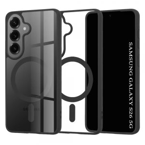 Husa MagSafe pentru Samsung Galaxy S26, Techsuit, Pro, Neagra