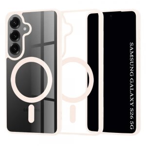 Husa MagSafe pentru Samsung Galaxy S26, Techsuit, Pro, Roz