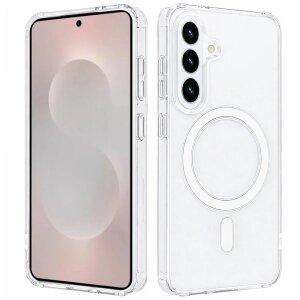 Husa MagSafe pentru Samsung Galaxy S26, Techsuit, Pro, Transparenta