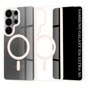 Husa MagSafe pentru Samsung Galaxy S26 Ultra, Techsuit, Pro, Roz