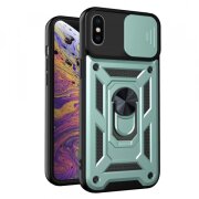 Husa pentru Apple iPhone XS Max, Techsuit, CamShield, Verde