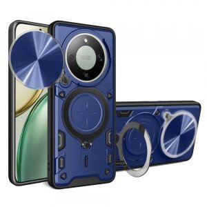 Husa pentru Honor Magic8 Lite, Techsuit, CamGuard Pro, Albastra