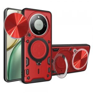 Husa pentru Honor Magic8 Lite, Techsuit, CamGuard Pro, Rosie