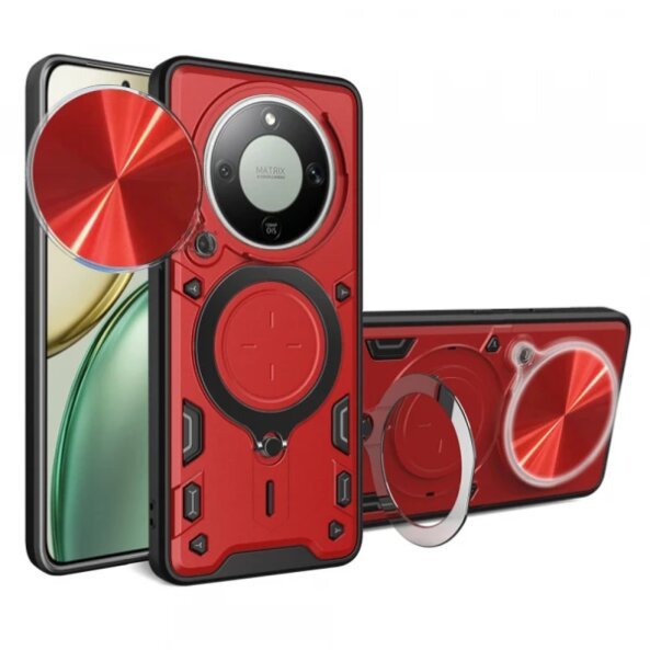 Husa pentru Honor Magic8 Lite, Techsuit, CamGuard Pro, Rosie