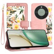 Husa pentru Honor Magic8 Lite, Techsuit, FlipCraft, Roz