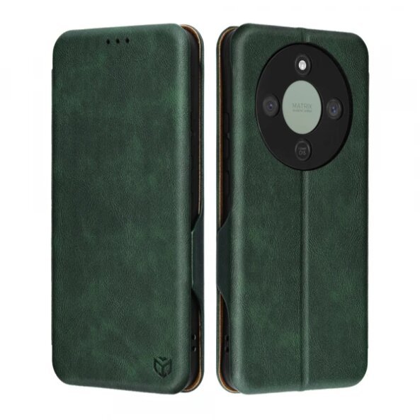 Husa pentru Honor Magic8 Lite, Techsuit, Safe Wallet Plus, Verde