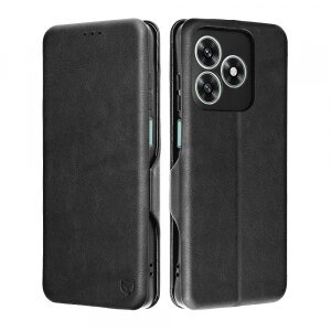 Husa pentru Honor X5c Plus, Techsuit, Safe Wallet Plus, Neagra