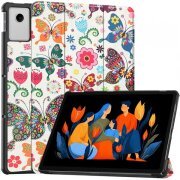 Husa pentru Lenovo Idea Tab Plus, Techsuit, FoldPro Butterfly, Multicolor