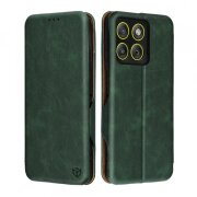 Husa pentru Motorola Edge 70, Techsuit, Safe Wallet Plus, Verde