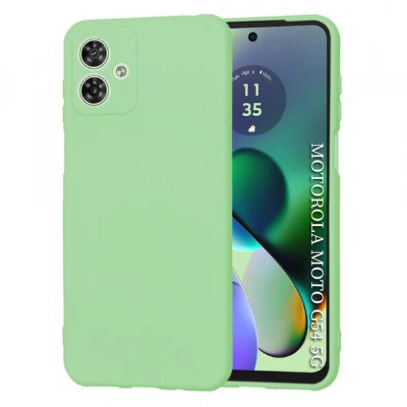 Husa pentru Motorola Moto G54, Techsuit, SoftFlex, Verde Deschis