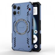 Husa pentru Nothing Phone (3a) Lite, Techsuit, ArmorMag, Albastra