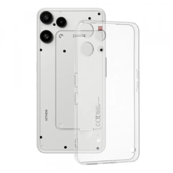 Husa pentru Nothing Phone (3a) Lite, Techsuit, Clear, Transparenta