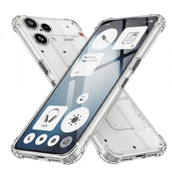 Husa pentru Nothing Phone (3a) Lite, Techsuit, Shockproof Clear, Transparenta