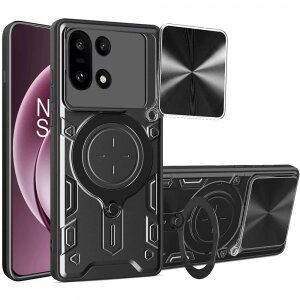 Husa pentru OnePlus 15, Techsuit, CamGuard Pro, Neagra