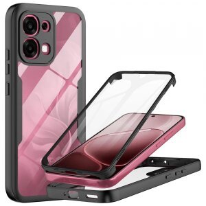 Husa pentru Oppo A6 Pro 5G / A6 Pro 4G, Techsuit, ColorVerse 360, Neagra