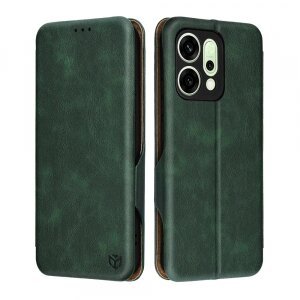 Husa pentru Oppo Reno14, Techsuit, Safe Wallet Plus, Verde