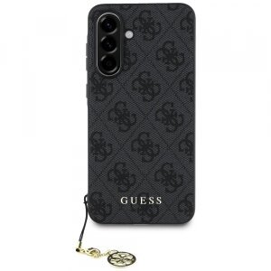 Husa pentru Samsung Galaxy A56 A566, Guess, 4G Charm, Neagra