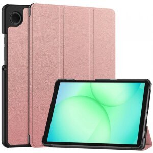 Husa pentru Samsung Galaxy Tab A11 / Tab A9, Techsuit, FoldPro, Roz Aurie