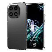 Husa pentru Xiaomi 15T, 3MK, Clear, Transparenta