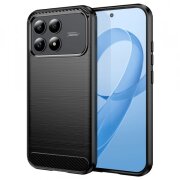 Husa pentru Xiaomi Poco F8 Pro, Techsuit, Carbon, Neagra