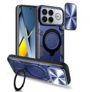 Husa pentru Xiaomi Poco F8 Ultra, Techsuit, CamGuard Pro, Albastra