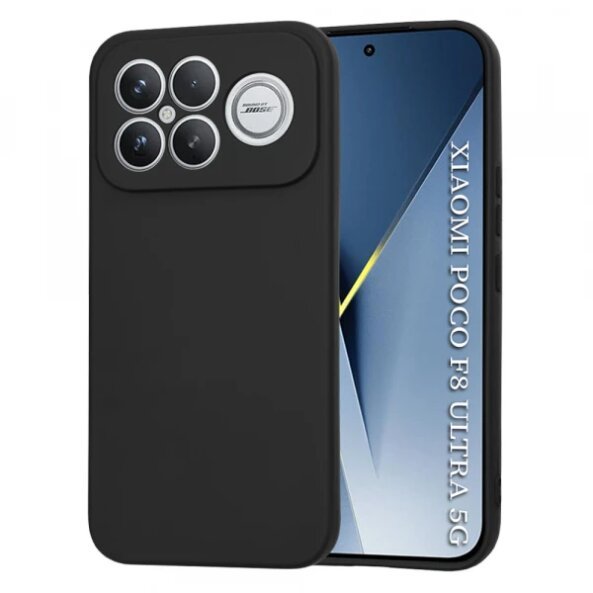 Husa pentru Xiaomi Poco F8 Ultra, Techsuit, SoftFlex, Neagra