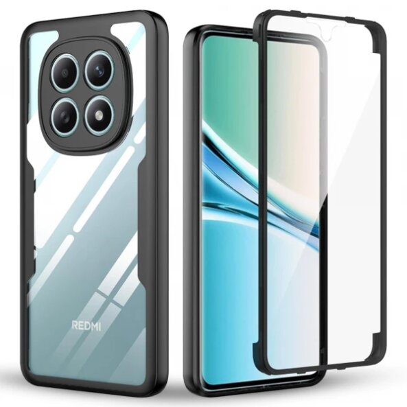 Husa pentru Xiaomi Poco M8 / Redmi Note 15 5G, Techsuit, ColorVerse 360, Neagra