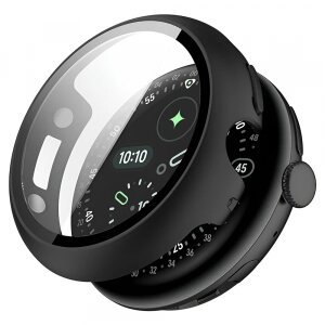 Husa Techsuit Defense360 Pro pentru Google Pixel Watch 4 41mm, Neagra