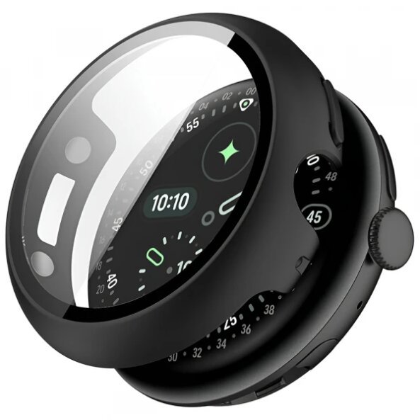 Husa Techsuit, Defense360 Pro pentru Google Pixel Watch 4 45mm, Neagra