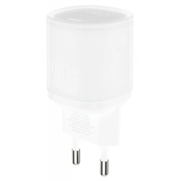 Incarcator Retea XO Design L150, 30W, 3A, 1 x USB-C, Alb 