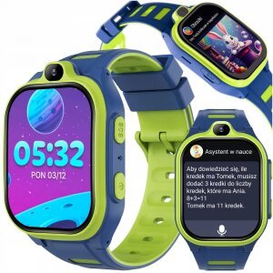 Smartwatch Forever Kids Boost KW-530 Call, Albastru 