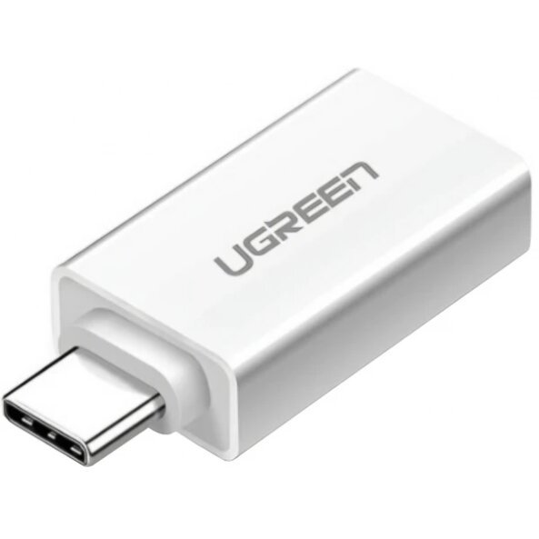 Adaptor OTG USB-C - USB-A UGREEN US173, Alb 