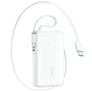 Baterie Externa Joyroom JR-PR2L, 10000mAh, 35W, QC + PD, 1 x Lightning - 1 x USB-C, Alba 