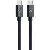 Cablu Date si Incarcare USB-C - USB-C MaXlife MXUC-12, 60W, 1m, Negru 