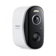 Camera de Supraveghere Baseus N1 Plus, Wi-Fi, 2K, IP67, Exterior, Alba S0TV022132