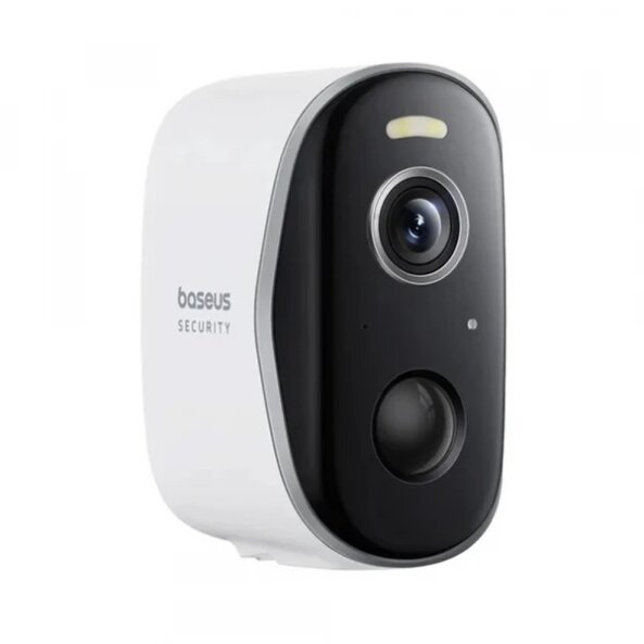 Camera de Supraveghere Baseus N1 Plus, Wi-Fi, 2K, IP67, Exterior, Alba S0TV022132