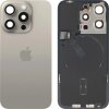 Capac Baterie Apple iPhone 15 Pro, Bej (Natural Titanium), Swap 