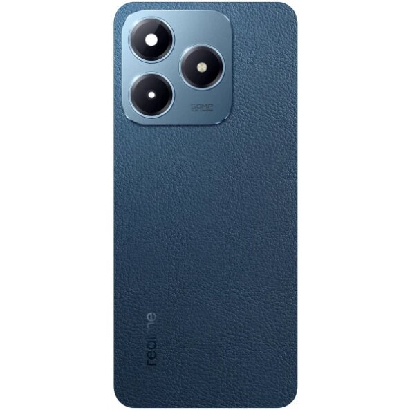 Capac Baterie Realme C63, Albastru (Leather Blue), Service Pack 621033000270 