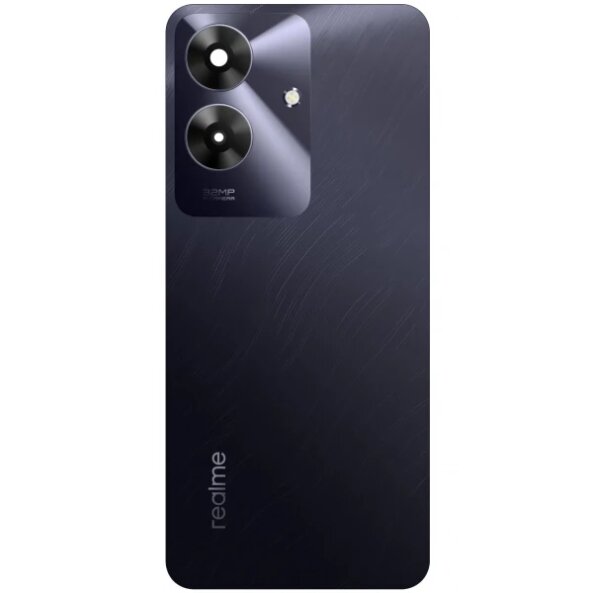 Capac Baterie Realme Note 60, Negru (Marble Black), Service Pack 621033000293 