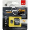 Card Memorie microSDHC Imro, 16Gb, Clasa 4, Cu Adaptor 