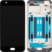 Display cu Touchscreen Oppo A57 (2016), cu Rama, Negru, Service Pack 4900958 