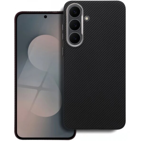 Husa MagSafe pentru Samsung Galaxy S26, OEM, Kevlar, Neagra 