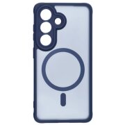 Husa MagSafe pentru Samsung Galaxy S26, OEM, Matte Mag, Albastra 